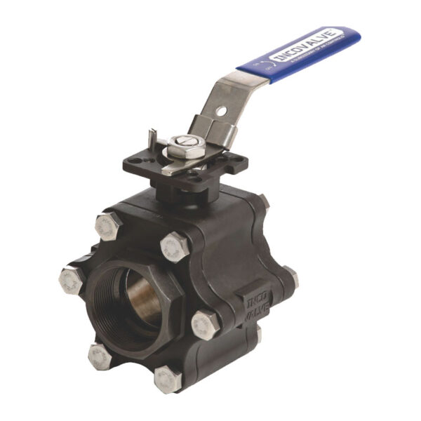 INCOVALVE Series 134 High Pressure Three-piece Ball Valve